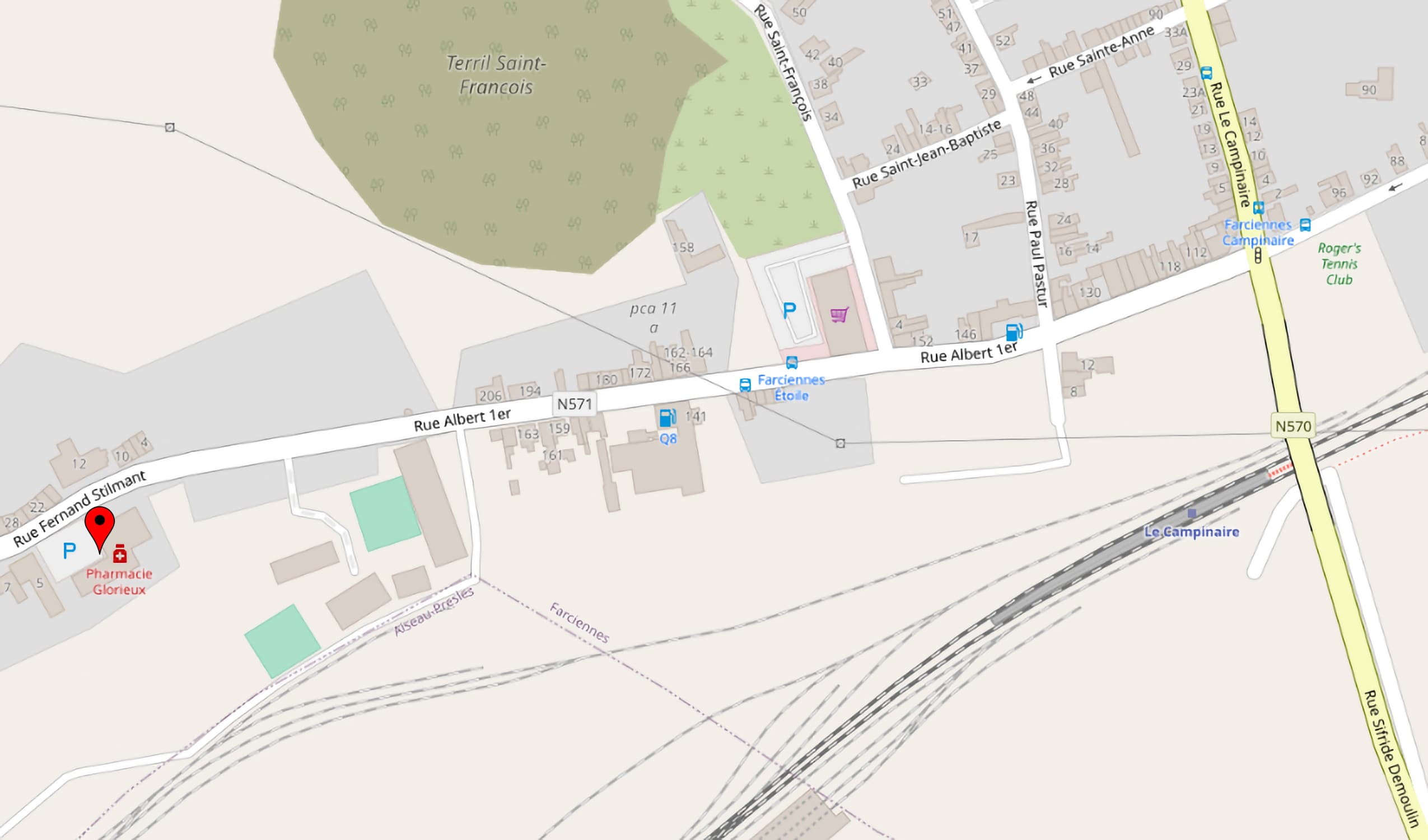 Carte et lien pour se rendre au CCMI